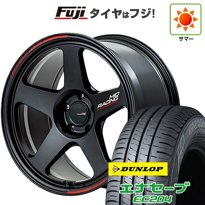 【新品国産車用5穴100】 夏タイヤ ホイール4本セット 205/50R17 ダンロップ エナセーブ RV505(限定2024年製) MID WHEELS MID RACING TR50 7.5J 17インチ(送料無料)
