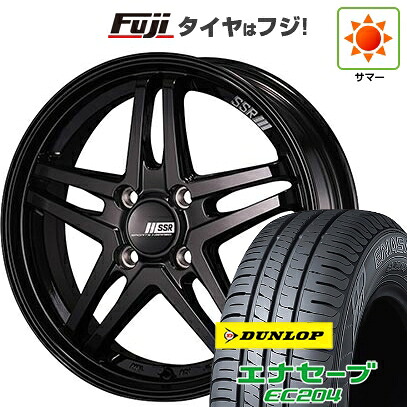 【新品国産車用5穴114.3】 夏タイヤ ホイール4本セット 215/55R17 ダンロップ エナセーブ EC204 SSR GT GTV06 7J 17インチ(送料無料)