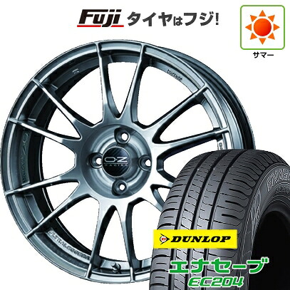 【新品】シエンタ 2015-22 夏タイヤ ホイール4本セット 195/50R16 ダンロップ エナセーブ EC204 OZ ウルトラレッジェーラ 7J 16インチ(送料無料)|フジ スペシャルセレクション