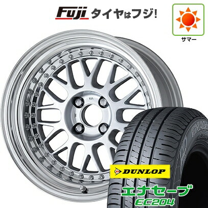 【新品国産車用5穴114.3】 夏タイヤ ホイール4本セット 215/60R16 ダンロップ エナセーブ EC204 WORK ワーク マイスター M1 3P 6.5J 16インチ(送料無料)