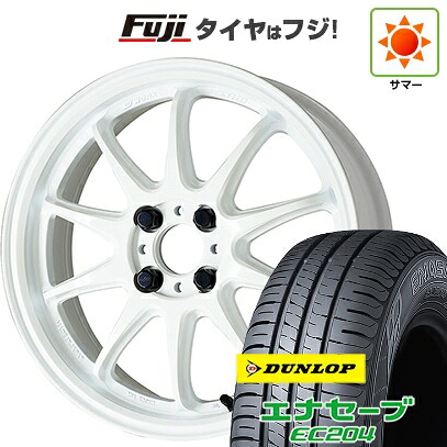 【新品国産車用5穴114.3】 夏タイヤ ホイール4本セット 215/60R17 ダンロップ エナセーブ EC204 WORK ワーク エモーション ZR10 7J 17インチ(送料無料)｜フジ スペシャルセレクション