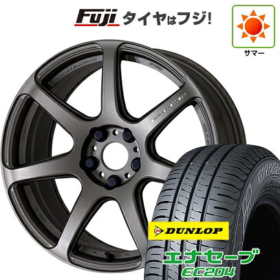 【新品国産車用5穴100】 夏タイヤ ホイール4本セット 215/45R17 ダンロップ エナセーブ EC204 WORK ワーク エモーション T7R【限定】 7J 17インチ(送料無料)｜フジ スペシャルセレクション