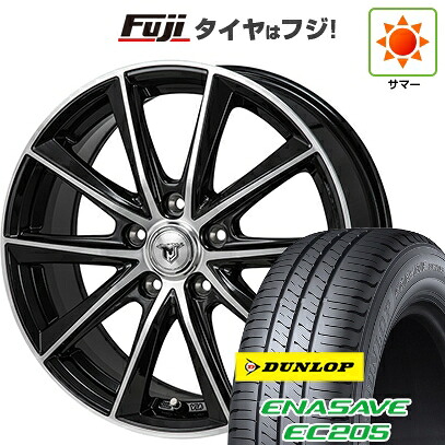 【新品国産車用5穴114.3】 夏タイヤ ホイール4本セット 195/65R15 ダンロップ エナセーブ EC205 モンツァ JPスタイル MJ01 6J 15インチ(送料無料)|フジ スペシャルセレクション