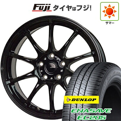 【新品】シエンタ 2022- 夏タイヤ ホイール4本セット 185/65R15 ダンロップ エナセーブ EC205 ホットスタッフ ジースピード G-07 6J 15インチ(送料無料)