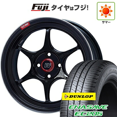【新品国産車用5穴100】 夏タイヤ ホイール4本セット 215/45R17 ダンロップ エナセーブ EC205 ENKEI エンケイ PerformanceLine PF06 7J 17インチ(送料無料)