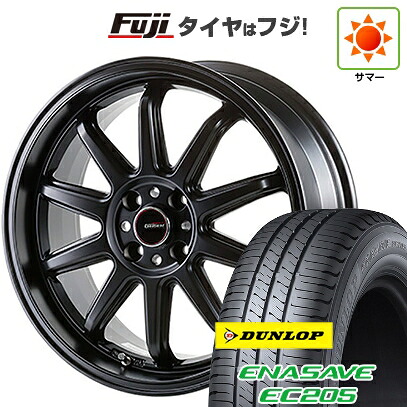 【新品】ライズ/ロッキー(ハイブリッド) 夏タイヤ ホイール4本セット 195/60R17 ダンロップ エナセーブ EC205 ゴジゲン ファイヤーボールダブルアール 7J 17インチ(送料無料)|フジ スペシャルセレクション