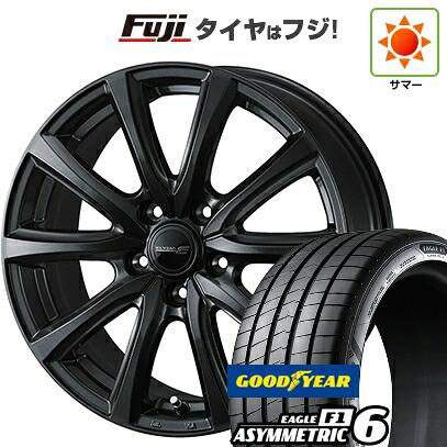 【新品】60系プリウス 夏タイヤ ホイール4本セット 195/50R19 グッドイヤー イーグル エフワン アシメトリックシックス(限定) WEDS ウェッズ エリシア トヨタ車専用 7J 19インチ(送料無料)｜フジ スペシャルセレクション