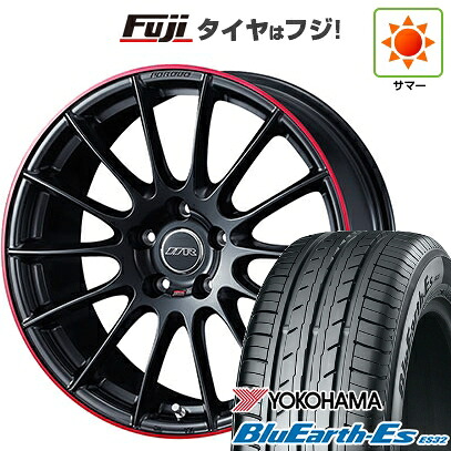 【新品国産車用5穴100】 夏タイヤ ホイール4本セット 225/40R18 ヨコハマ ブルーアース ES32 WEDS ウェッズ 11R 8J 18インチ(送料無料)