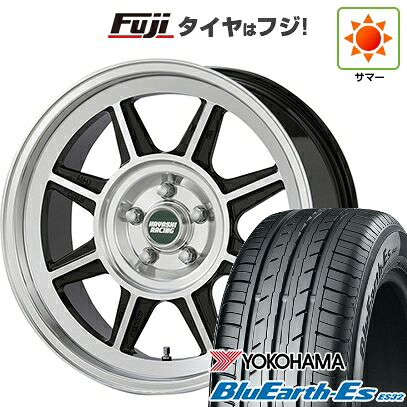 【新品国産車用5穴114.3】 夏タイヤ ホイール4本セット 225/35R19 ヨコハマ ブルーアース ES32 ハヤシレーシング ハヤシストリート タイプSTL 8.5J 19インチ(送料無料)|フジ スペシャルセレクション