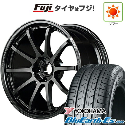 【新品国産車用5穴114.3】 夏タイヤ ホイール4本セット 225/40R18 ヨコハマ ブルーアース ES32 RAYS レイズ グラムライツ 57NR 8.5J 18インチ(送料無料)｜フジ スペシャルセレクション