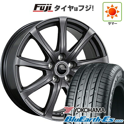 【新品国産車用5穴114.3】 夏タイヤ ホイール4本セット 225/35R19 ヨコハマ ブルーアース ES32 TWS ハンナ TL9 トヨタ･レクサス専用 8J 19インチ(送料無料)｜フジ スペシャルセレクション