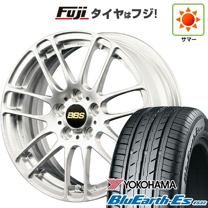 【新品国産車用5穴114.3】 夏タイヤ ホイール4本セット 205/60R16 ヨコハマ ブルーアース ES32 BBS JAPAN RE-L2 7J 16インチ(送料無料)|フジ スペシャルセレクション