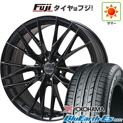 【新品国産車用5穴114.3】 夏タイヤ ホイール4本セット 225/50R18 ヨコハマ ブルーアース ES32 WORK ワーク シュヴァート ブルネン LX 8J 18インチ(送料無料)