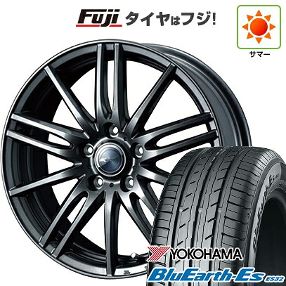 【新品国産車用5穴114.3】 夏タイヤ ホイール4本セット 215/60R16 ヨコハマ ブルーアース ES32 WEDS ウェッズ ザミック ティート 6.5J 16インチ(送料無料)｜フジ スペシャルセレクション 68,640円