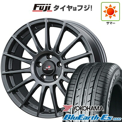 【新品国産車用5穴114.3】 夏タイヤ ホイール4本セット 225/40R18 ヨコハマ ブルーアース ES32 OZ スーパーツーリズモ TGR-WRT 8J 18インチ(送料無料)