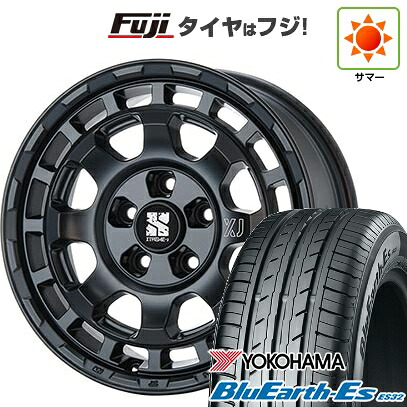 【新品国産車用5穴114.3】 夏タイヤ ホイール4本セット 215/65R16 ヨコハマ ブルーアース ES32 MLJ エクストリームJ サバンザ 7J 16インチ(送料無料)