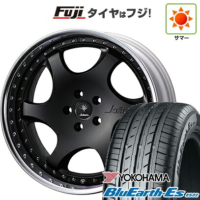 【新品国産車用5穴114.3】 夏タイヤ ホイール4本セット 235/50R18 ヨコハマ ブルーアース ES32 WEDS ウェッズ クレンツェ バズレイア ID 8J 18インチ(送料無料)