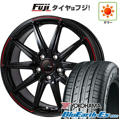 【新品国産車用5穴114.3】 夏タイヤ ホイール4本セット 205/50R17 ヨコハマ ブルーアース ES32 モンツァ JPスタイル R55 7J 17インチ(送料無料)｜フジ スペシャルセレクション
