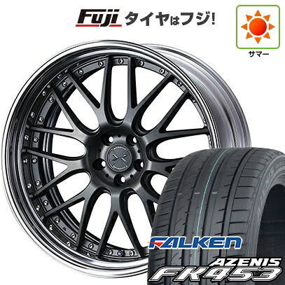 【新品】40系アルファード/ヴェルファイア用 夏タイヤ ホイール4本セット 255/30R22 ファルケン アゼニス FK453 WEDS ウェッズ マーベリック 709M 9J 22インチ(送料無料)
