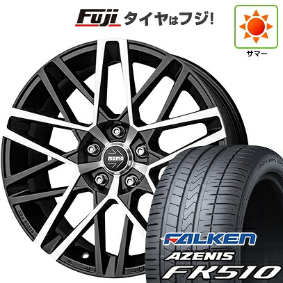 【新品国産車用5穴114.3】 夏タイヤ ホイール4本セット 235/60R18 ファルケン アゼニス FK510 SUV モモ アベンジャー 8J 18インチ(送料無料)｜フジ スペシャルセレクション