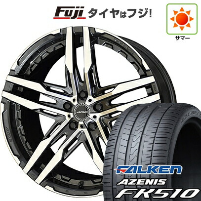 【新品国産車用5穴100】 夏タイヤ ホイール4本セット 215/35R19 ファルケン アゼニス FK510 共豊 シャレン RG 8.5J 19インチ(送料無料)