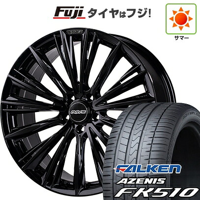 【新品国産車用5穴114.3】 夏タイヤ ホイール4本セット 235/60R18 ファルケン アゼニス FK510 SUV RAYS レイズ ベルサス クラフトコレクション ヴォウジェ LIMITED (GX) 7J 18インチ(送料無料)