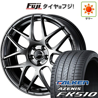 【新品国産車用5穴114.3】 夏タイヤ ホイール4本セット 215/35R19 ファルケン アゼニス FK510 WEDS ウェッズスポーツ SA-27R 8.5J 19インチ(送料無料)｜フジ スペシャルセレクション