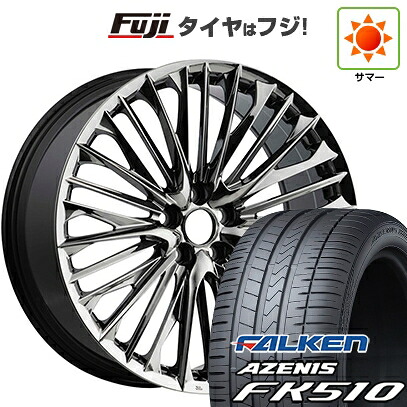 【新品国産車用5穴114.3】 夏タイヤ ホイール4本セット 265/40R22 ファルケン アゼニス FK510 SUV WALD ヴァルド ジェニュインライン F-001 9J 22インチ(送料無料)