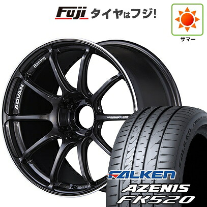 【新品国産車用5穴114.3】 夏タイヤ ホイール4本セット 235/55R19 ファルケン アゼニス FK520L ヨコハマ アドバンレーシング RSIII 9J 19インチ(送料無料)