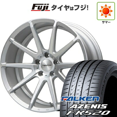 【新品国産車用5穴114.3】 夏タイヤ ホイール4本セット 225/35R20 ファルケン アゼニス FK520L MLJ ハイペリオン CVX 8.5J 20インチ(送料無料)