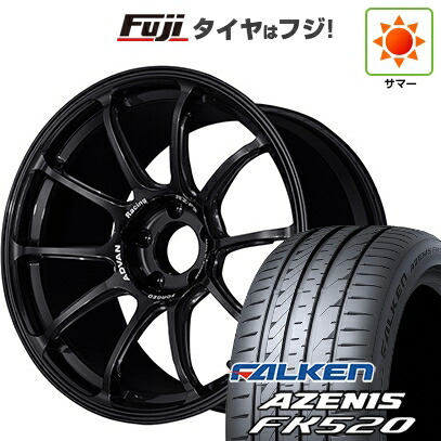 【新品国産車用5穴114.3】 夏タイヤ ホイール4本セット 225/40R18 ファルケン アゼニス FK520L ヨコハマ アドバンレーシング RZ-F2 8J 18インチ(送料無料) 206,550円