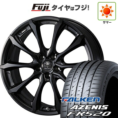 【新品国産車用5穴100】 夏タイヤ ホイール4本セット 225/40R19 ファルケン アゼニス FK520L WEDS ウェッズ クレンツェ ヴェルサム 030EVO 8J 19インチ(送料無料)｜フジ スペシャルセレクション