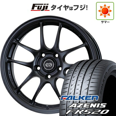【新品国産車用5穴114.3】 夏タイヤ ホイール4本セット 225/50R18 ファルケン アゼニス FK520L ENKEI エンケイ PerformanceLine PF01 7J 18インチ(送料無料)｜フジ スペシャルセレクション