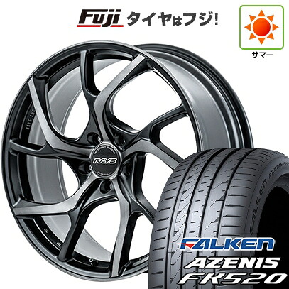 【新品】40系アルファード/ヴェルファイア用 夏タイヤ ホイール4本セット 245/45R20 ファルケン アゼニス FK520L RAYS レイズ VMF C-01 PREMIUM 8.5J 20インチ(送料無料)｜フジ スペシャルセレクション