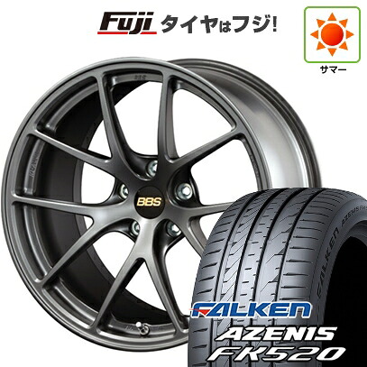 【新品国産車用5穴114.3】 夏タイヤ ホイール4本セット 225/45R18 ファルケン アゼニス FK520L BBS JAPAN RI-A 8J 18インチ(送料無料)|フジ スペシャルセレクション