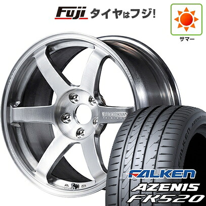 【新品国産車用5穴100】 夏タイヤ ホイール4本セット 225/40R18 ファルケン アゼニス FK520L RAYS レイズ ボルクレーシング TE37 サーガ S-plus A.S.T. 8.5J 18インチ(送料無料)