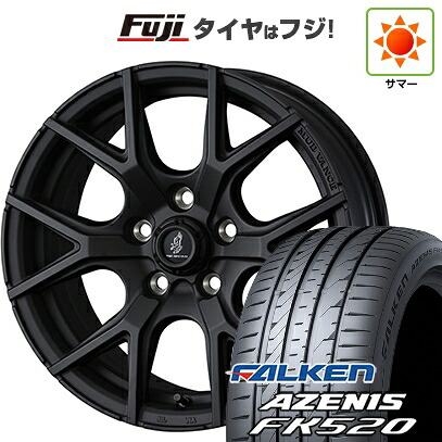 【新品国産車用5穴114.3】 夏タイヤ ホイール4本セット 225/55R18 ファルケン アゼニス FK520L WEDS ウェッズアドベンチャー マッドヴァンス SD 7.5J 18インチ(送料無料)