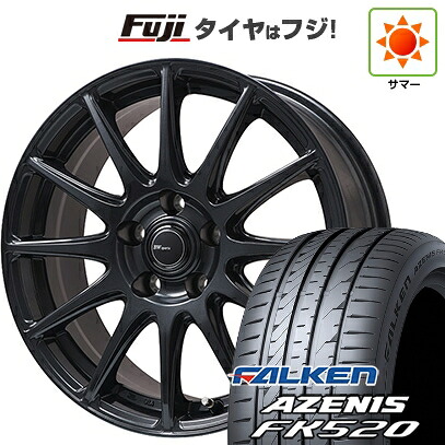 【新品国産車用5穴114.3】 夏タイヤ ホイール4本セット 235/50R18 ファルケン アゼニス FK520L ビッグウエイ BWスポーツ S-120 ダークガンメタ 7.5J 18インチ(送料無料)｜フジ スペシャルセレクション