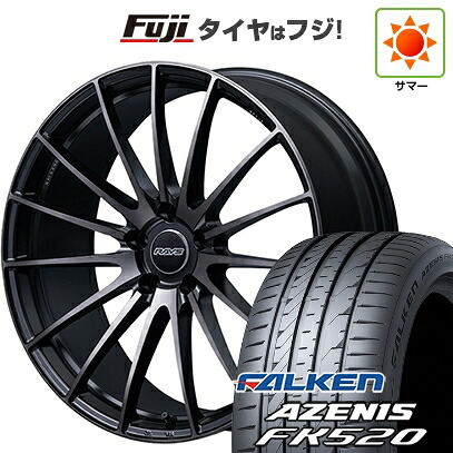 【新品国産車用5穴114.3】 夏タイヤ ホイール4本セット 255/35R20 ファルケン アゼニス FK520L RAYS レイズ VMF L-01 PREMIUM 8.5J 20インチ(送料無料)