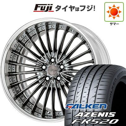 【新品国産車用5穴100】 夏タイヤ ホイール4本セット 225/40R19 ファルケン アゼニス FK520L WORK ワーク シュヴァート グラソン 8J 19インチ(送料無料)｜フジ スペシャルセレクション 183,650円