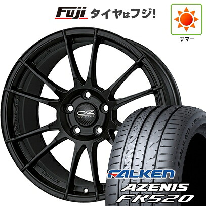 【新品国産車用5穴114.3】 夏タイヤ ホイール4本セット 225/55R18 ファルケン アゼニス FK520L OZ ウルトラレッジェーラ 7.5J 18インチ(送料無料)｜フジ スペシャルセレクション 169,550円