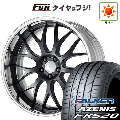 【新品国産車用5穴100】 夏タイヤ ホイール4本セット 245/45R19 ファルケン アゼニス FK520L WORK ワーク グノーシスRX RXM 8.5J 19インチ(送料無料)|フジ スペシャルセレクション