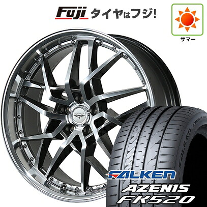 【新品国産車用5穴114.3】 夏タイヤ ホイール4本セット 255/45R20 ファルケン アゼニス FK520L トピー ドルフレン ゴディオ 数量限定 8.5J 20インチ(送料無料) 113,500円