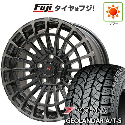 【新品】ヤリスクロス 夏タイヤ ホイール4本セット 205/65R16 ヨコハマ ジオランダー A/T-S G012 RBL エムクライム ノマド 7J 16インチ(送料無料)