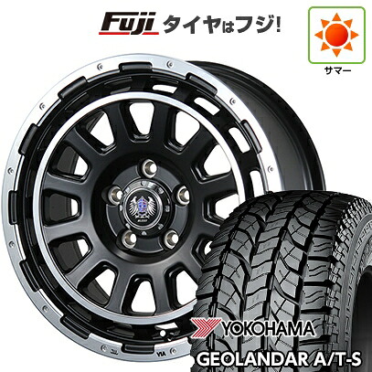 【新品】ヤリスクロス 夏タイヤ ホイール4本セット 205/65R16 ヨコハマ ジオランダー A/T-S G012 RBL ブレスト バーンズテック DHストリーム 7J 16インチ(送料無料)