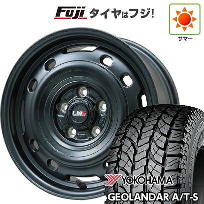 【新品】ヤリスクロス 夏タイヤ ホイール4本セット 205/65R16 ヨコハマ ジオランダー A/T-S G012 RBL レアマイスター LMG OFF-STYLE 2 (マットブラック) 7J 16インチ(送料無料)