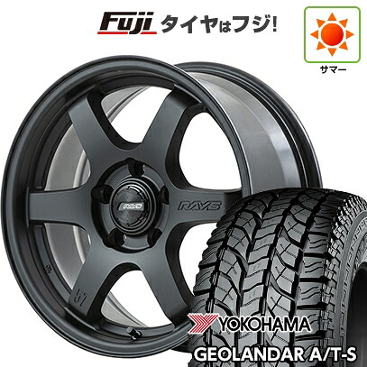 【新品】ヤリスクロス 夏タイヤ ホイール4本セット 205/65R16 ヨコハマ ジオランダー A/T-S G012 RBL RAYS レイズ グラムライツ 57DR-X2 7J 16インチ(送料無料)｜フジ スペシャルセレクション