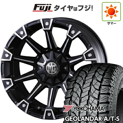 【新品】ヤリスクロス 夏タイヤ ホイール4本セット 205/65R16 ヨコハマ ジオランダー A/T-S G012 RBL クリムソン マーテルギア(MG) モンスター 7J 16インチ(送料無料)