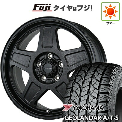 【新品】ヤリスクロス 夏タイヤ ホイール4本セット 205/65R16 ヨコハマ ジオランダー A/T-S G012 RBL トピー ランドフット GWD 数量限定 7J 16インチ(送料無料)｜フジ スペシャルセレクション