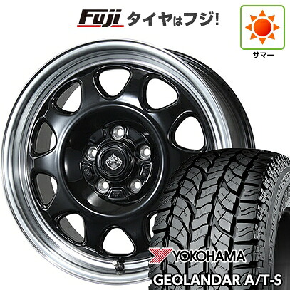 【新品】ヤリスクロス 夏タイヤ ホイール4本セット 205/65R16 ヨコハマ ジオランダー A/T-S G012 RBL トピー ランドフット SWZ 数量限定 7J 16インチ(送料無料)｜フジ スペシャルセレクション